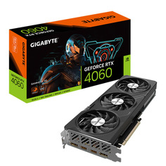 Видеокарта Gigabyte GeForce RTX 4060 Gaming OC 8 Гб, черный, GV-N4060GAMING OC-8GD