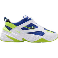 Кроссовки Nike M2K Tekno &apos;Volt Racer Blue&apos;, белый/зеленый/мультиколор