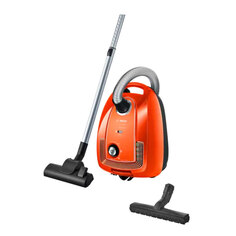 Пылесос Bosch Vaccum 2200W BGLS4822GB, с мешком, оранжевый