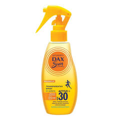 Dax Sun Прозрачный солнцезащитный спрей Active+ SPF30 200мл