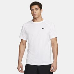 Футболка Nike Dri-fit Ready Men&apos;s Short Sleeve Training, белый/черный