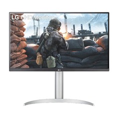 Монитор LG 27UP650-W, 27&quot;, серебристый
