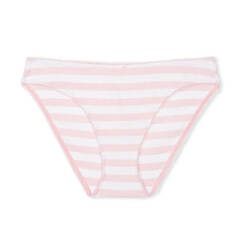 Трусики-бикини Victoria&apos;s Secret Stretch Cotton, розовый/белый