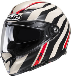 HJC F70 Galla Шлем, черный/белый/красный