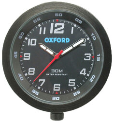 Часы для мотоцикла Oxford Analogue, черный