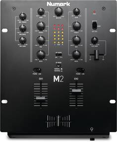 Numark M2 Scratch Mixer 2-канальный DJ-микшер M2BLACKXUS