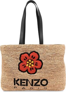 Сумка Kenzo Boke Flower Tote Bag Black, загар