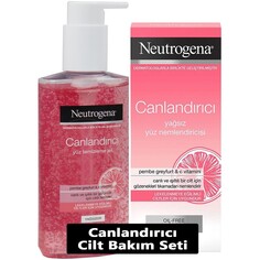 Гель для лица Neutrogena освежающий очищающий с розовым грейпфрутом, 200 мл + Крем безмасляный увлажняющий, 50 мл