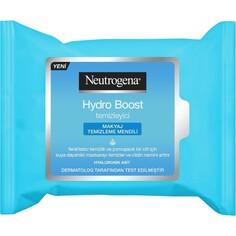Салфетки для снятия макияжа Neutrogena Hydro Boost, 25 штук