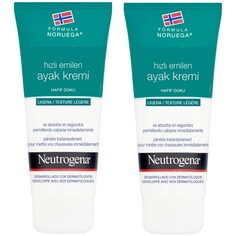 Быстровпитывающийся крем для ног Neutrogena 100 мл, 2 шт