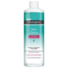 Мицеллярная вода Neutrogena Skin Detox Tip для снятия макияжа, 400 мл