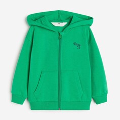 Толстовка H&amp;M Kids Hooded Dinosaur, зеленый H&M