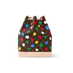 Сумка Louis Vuitton x Yayoi Kusama Noe, коричневый/мультиколор