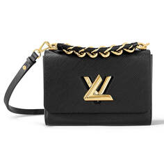 Сумка Louis Vuitton Twist MM, черный