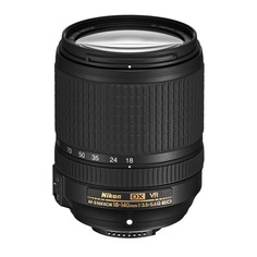 Объектив Nikon AF-S DX Nikkor 18-140mm f/3.5-5.6G ED VR, черный