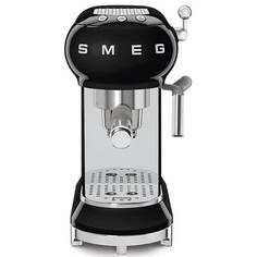 Кофемашина для эспрессо Smeg ECF01BL, черный