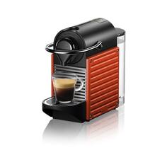 Кофемашина Nespresso C61 Pixie, капсульная, красный