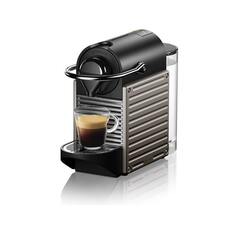 Кофемашина Nespresso Pixie C61, капсульная, титан