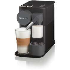 Кофемашина Nespresso Lattissima One, капсульная, черный