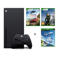 Игровая консоль Microsoft Xbox Series X + 3 игры