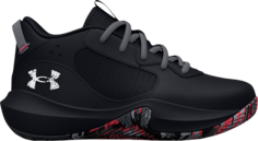 Кроссовки Under Armour Lockdown 6 PS Black Blitz Red, черный