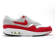 Кроссовки Nike AIR MAX 1 CLASSIC &apos;HISTORY OF AIR - SPORT RED&apos;, белый