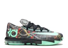 Кроссовки Nike KD 6 GS &apos;ALL STAR - ILLUSION&apos;, разноцветный