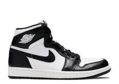 Кроссовки AIR JORDAN 1 RETRO HIGH OG &apos;BLACK WHITE&apos;, черный