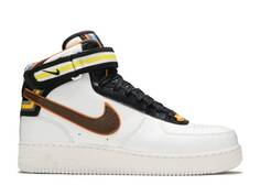 Кроссовки Nike RICCARDO TISCI X AIR FORCE 1 MID SP &apos;WHITE BROWN&apos;, белый