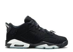 Кроссовки AIR JORDAN 6 RETRO LOW BG &apos;CHROME&apos;, черный