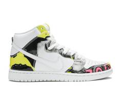 Кроссовки Nike DUNK HIGH PRM DLS SB QS &apos;DE LA SOUL&apos;, белый