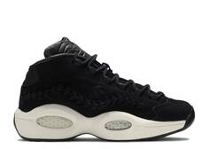 Кроссовки Reebok HALL OF FAME X QUESTION MID &apos;BLACK BRAID&apos;, черный