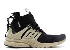 Кроссовки Nike ACRONYM X AIR PRESTO MID &apos;BAMBOO&apos;, черный