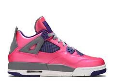 Кроссовки AIR JORDAN 4 RETRO GS &apos;PINK FOIL&apos;,