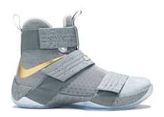 Кроссовки Nike LEBRON SOLDIER 10 &apos;BATTLE GREY&apos;, серый