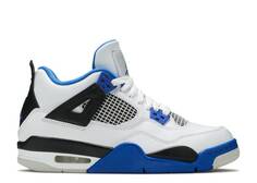 Кроссовки AIR JORDAN 4 RETRO GS &apos;MOTORSPORTS&apos;, белый