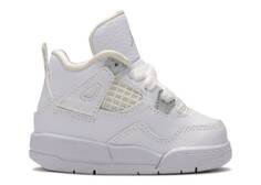 Кроссовки AIR JORDAN 4 RETRO TD &apos;PURE MONEY&apos;, белый