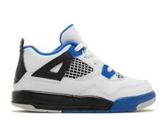 Кроссовки AIR JORDAN 4 RETRO TD &apos;MOTORSPORTS&apos;, белый