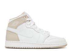 Кроссовки AIR JORDAN 1 RETRO HIGH GS &apos;LINEN&apos;, белый