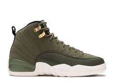 Кроссовки AIR JORDAN 12 RETRO CP3 GS &apos;CLASS OF 2003&apos;, оливковый