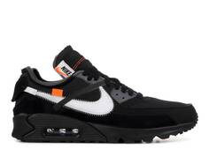 Кроссовки Nike OFF-WHITE X AIR MAX 90 &apos;BLACK&apos;, черный