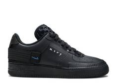 Кроссовки Nike AIR FORCE 1 TYPE &apos;BLACK PHOTO BLUE&apos;, черный