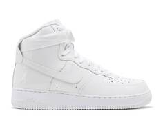 Кроссовки Nike AIR FORCE 1 HIGH QS &apos;SHEED TRIPLE WHITE&apos;, белый