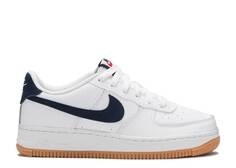 Кроссовки Nike AIR FORCE 1 LOW GS &apos;WHITE OBSIDIAN&apos;, белый