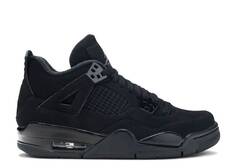 Кроссовки AIR JORDAN 4 RETRO GS &apos;BLACK CAT&apos; 2020, черный