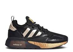 Кроссовки Adidas WMNS ZX 2K BOOST &apos;BLACK GOLD METALLIC&apos;, черный