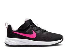 Кроссовки Nike REVOLUTION 6 PS &apos;BLACK HYPER PINK&apos;, черный