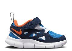 Кроссовки Nike FREE RUN 2 TD &apos;LIGHT PHOTO BLUE ORANGE&apos;, синий