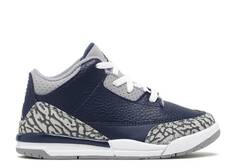 Кроссовки AIR JORDAN 3 RETRO TD &apos;GEORGETOWN&apos;, нави