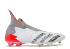 Кроссовки Adidas PREDATOR FREAK+ FG &apos;DEMONSKIN - WHITE SOLAR RED&apos;, белый